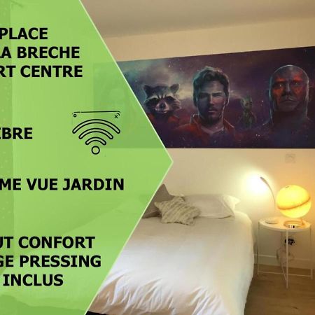 Le Galaxy Centre La Breche Wifi Calme Vue Jardin Apartment Niort Bagian luar foto